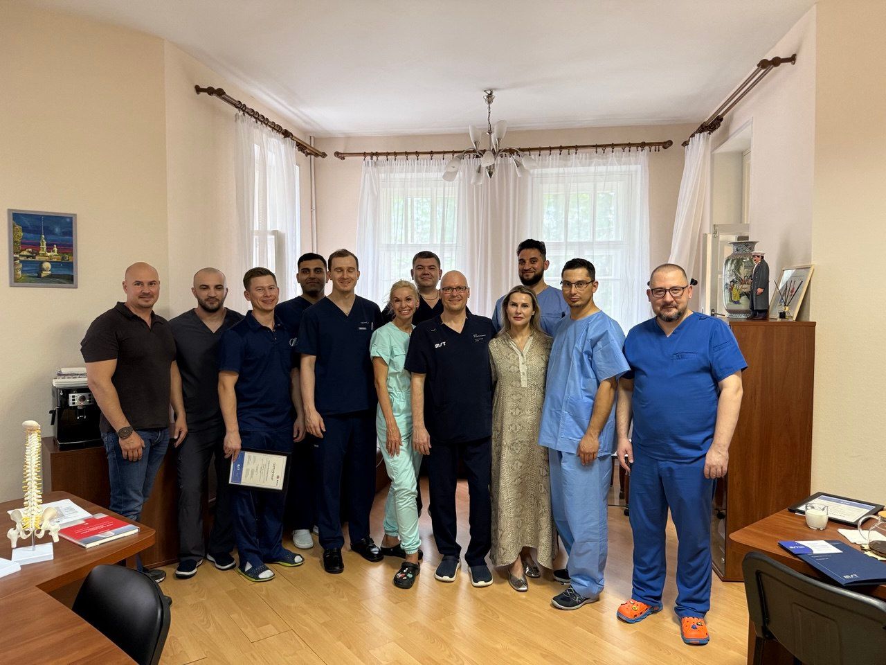 Образовательный курс в НИИФ: Живая хирургия – практика, наука и вдохновение